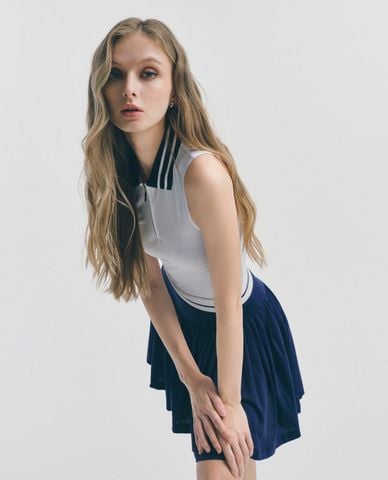  DEZUS - Chân váy xếp li mini Ronnie 