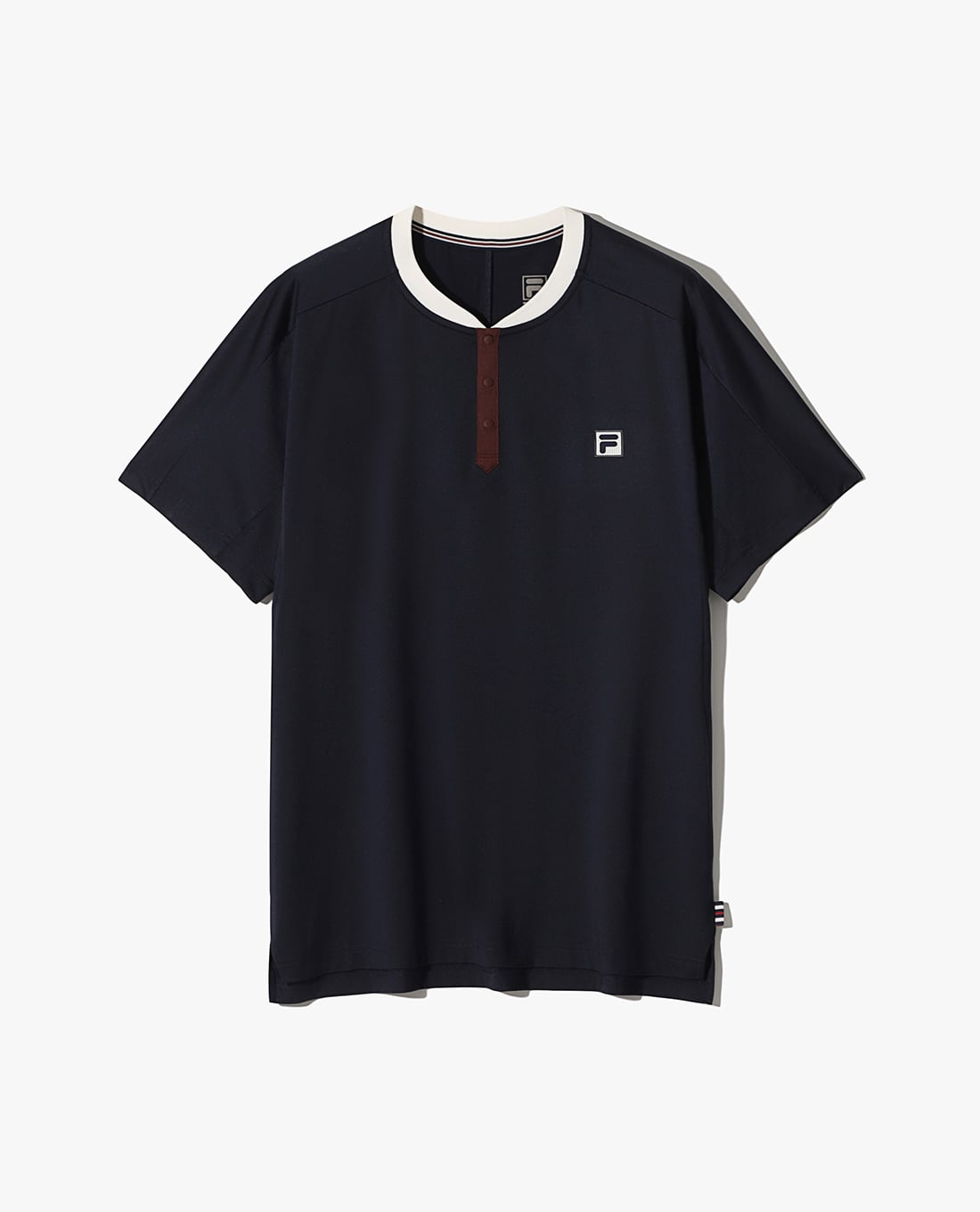 FILA - Áo thun unisex cổ tròn tay ngắn Henry