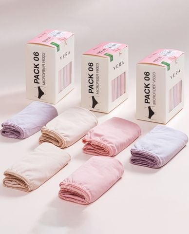  VERA - Combo 6 quần lót nữ thun lạnh 