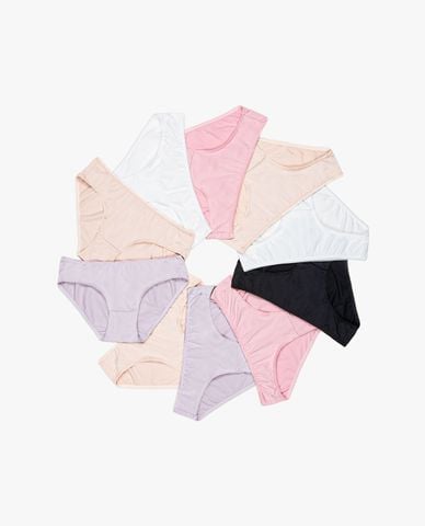 VERA - Combo 10 quần lót nữ thun lạnh 