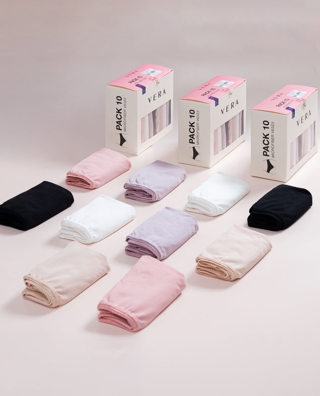 VERA - Combo 10 quần lót nữ thun lạnh