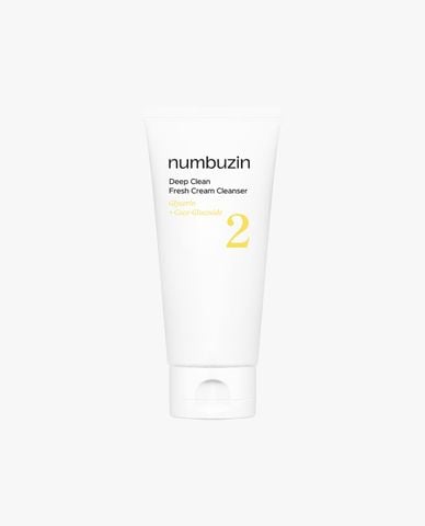  NUMBUZIN - Sữa rửa mặt No.2 Deep Clean Fresh Cream Cleansing Foam 