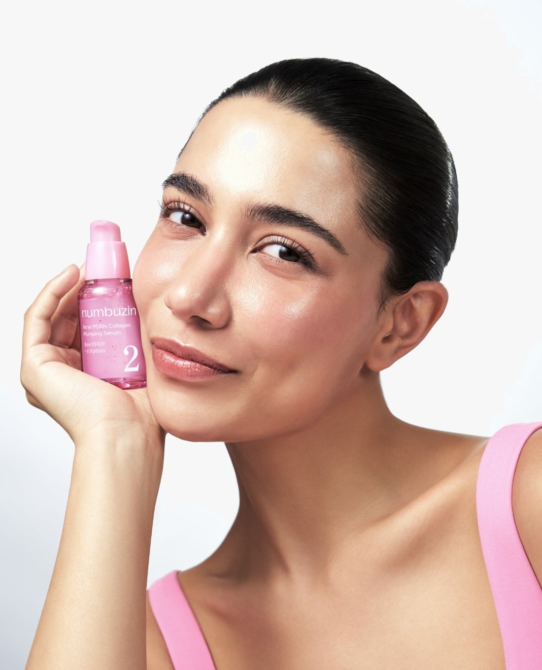 NUMBUZIN - Serum dưỡng ẩm và căng bóng da No.2 Rose PDRN Collagen