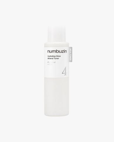  NUMBUZIN - Nước cân bằng No.4 Hydrating Glow Mineral 