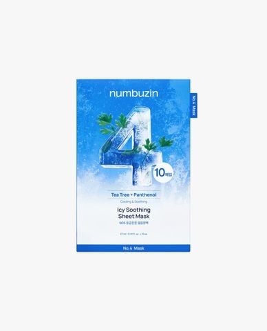 NUMBUZIN - Mặt nạ làm dịu No.4 Icy Soothing 