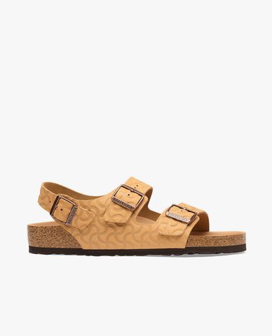  BIRKENSTOCK - Giày sandals unisex đế bệt Milano 