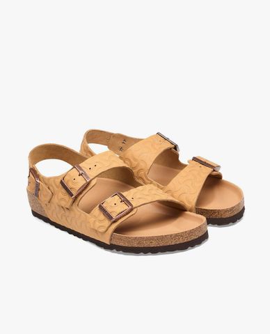  BIRKENSTOCK - Giày sandals unisex đế bệt Milano 