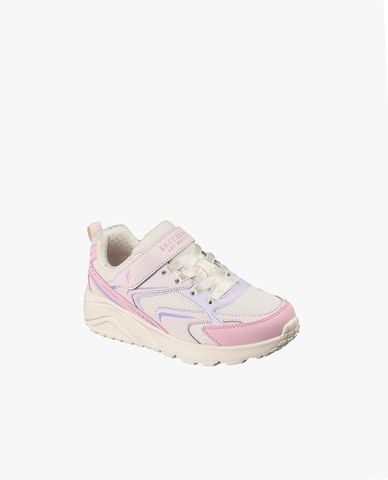  SKECHERS - Giày sneakers bé gái cổ thấp UNO Lite Vista Strike 