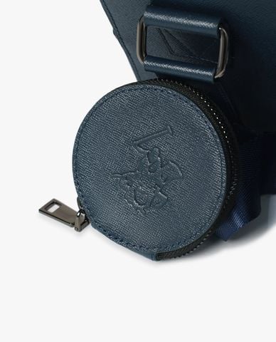  BEVERLY HILLS POLO CLUB - Túi đeo chéo nam phom chữ nhật phối ví mini 