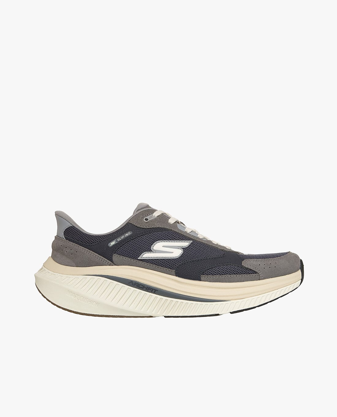 SKECHERS - Giày slip on nam GOwalk Max Cushioning Arch Fit