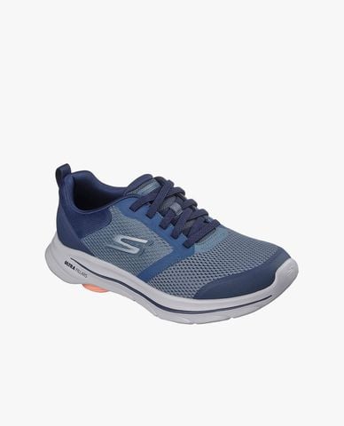  SKECHERS - Giày đi bộ nam GoWalk 8 Idris 