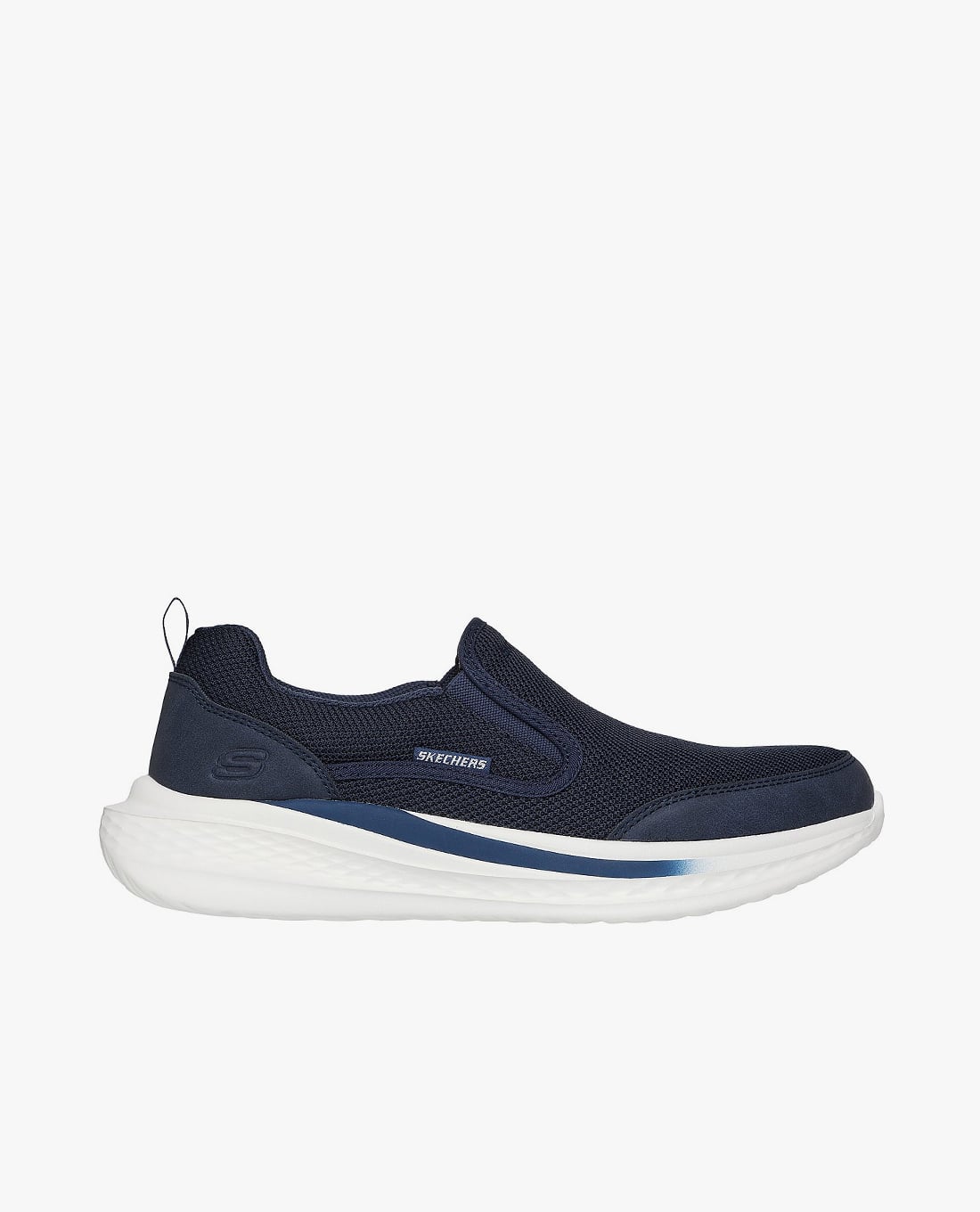 SKECHERS - Giày slip on nam USA Streetwear Slade