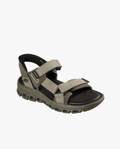  SKECHERS - Giày sandals nam Glide Step 