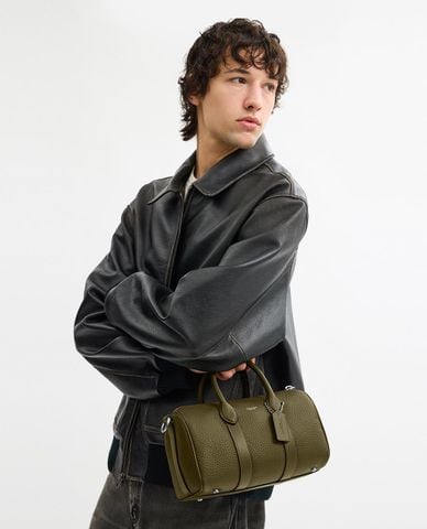  COACH - Túi xách nam phom chữ nhật Compass 25 