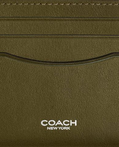  COACH - Ví đựng thẻ nam phom chữ nhật 