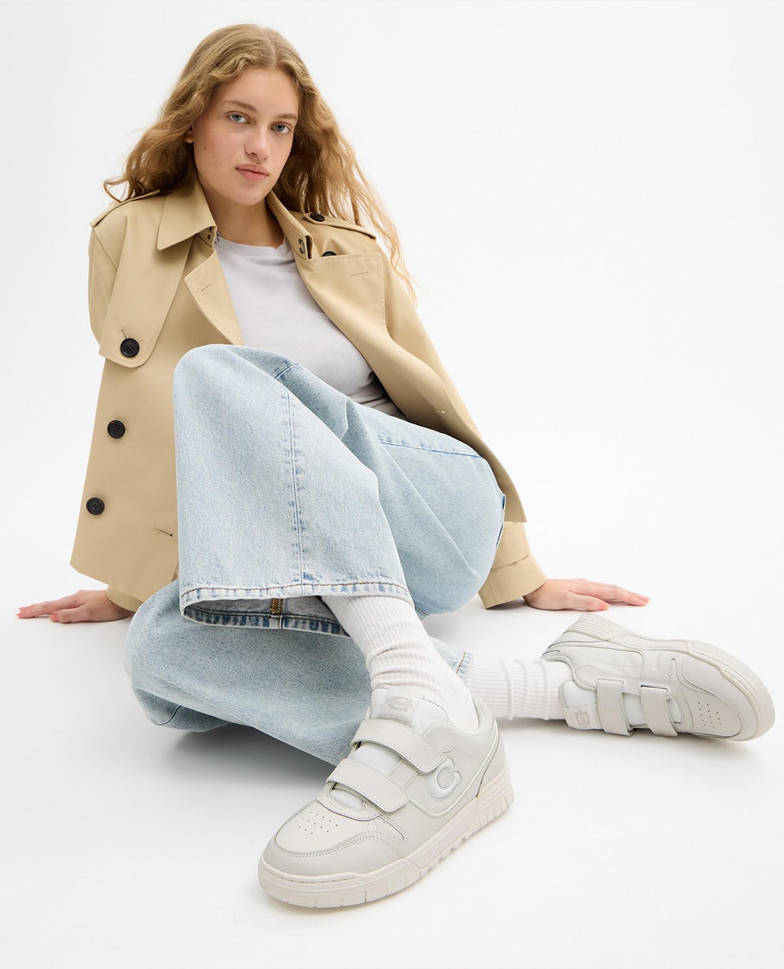 COACH - Giày sneakers nữ cổ thấp Soho