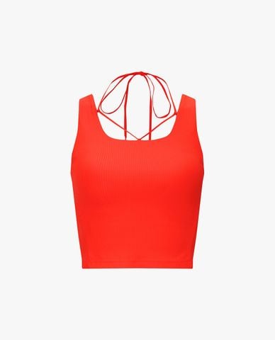 FILA - Áo bra thể thao nữ phối dây buộc nơ 