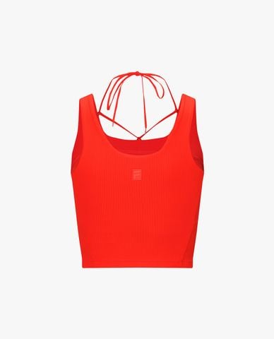  FILA - Áo bra thể thao nữ phối dây buộc nơ 