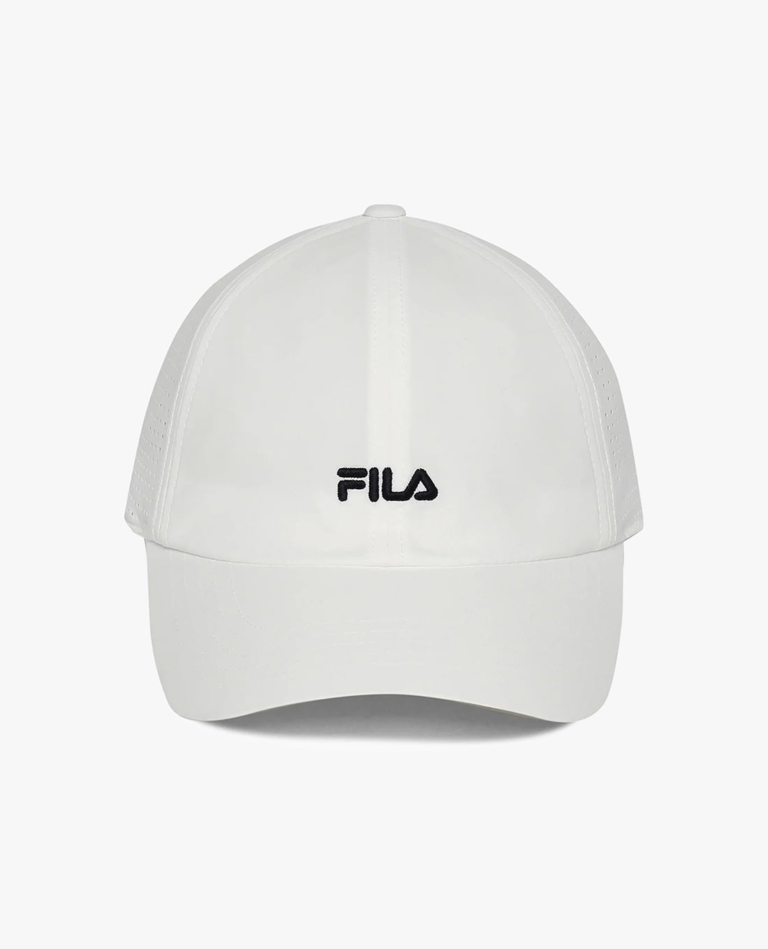 FILA - Nón bóng chày unisex thêu logo phối lưới