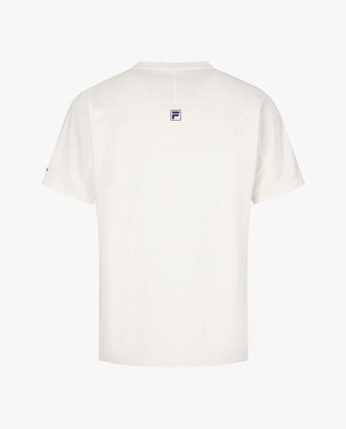  FILA - Áo thun thể thao nam cổ henry tay ngắn Performance 