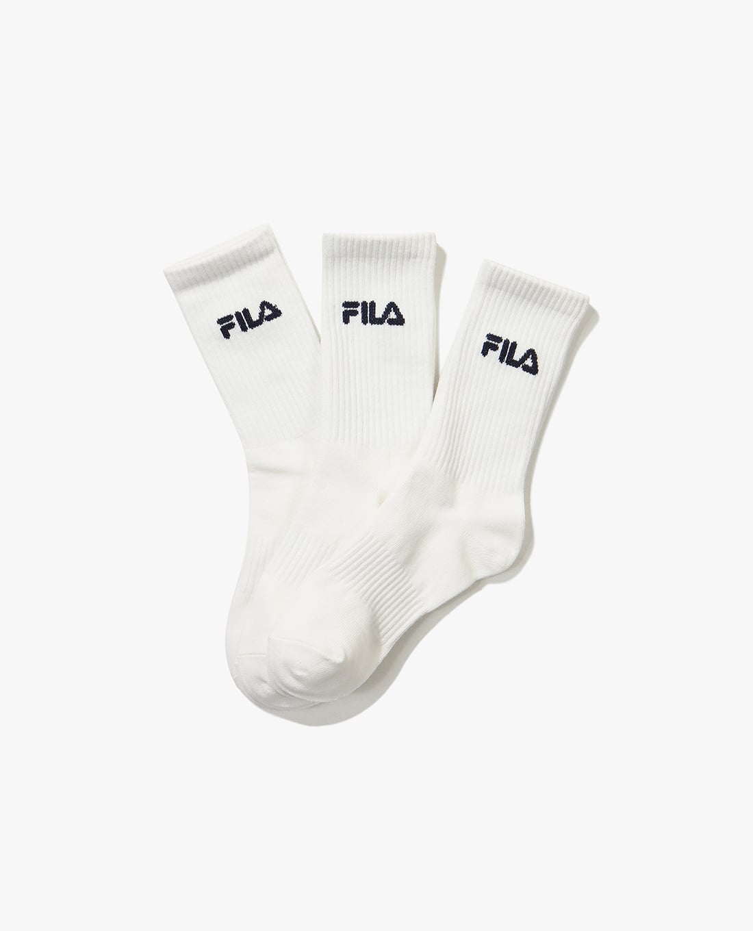 FILA - Set 3 vớ unisex cổ cao Essential