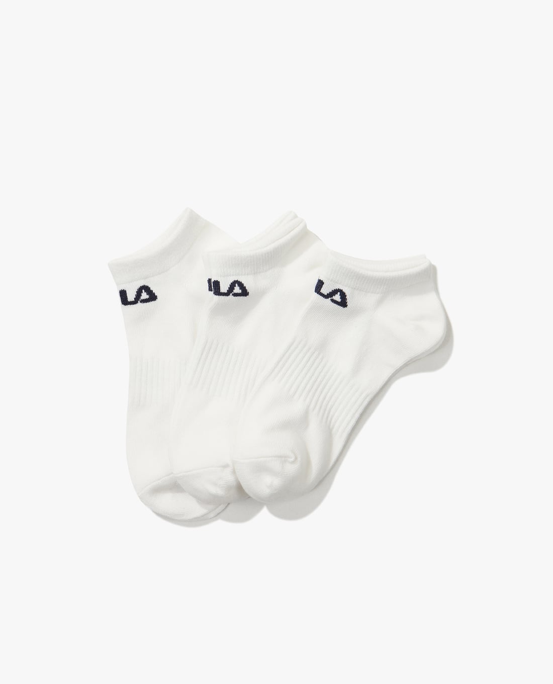 FILA - Set 3 vớ unisex cổ thấp Essential