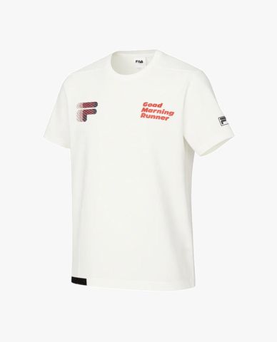  FILA - Áo thun thể thao nam cổ tròn tay ngắn Training 