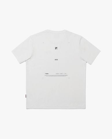  FILA - Áo thun unisex cổ tròn tay ngắn Graphic Big 