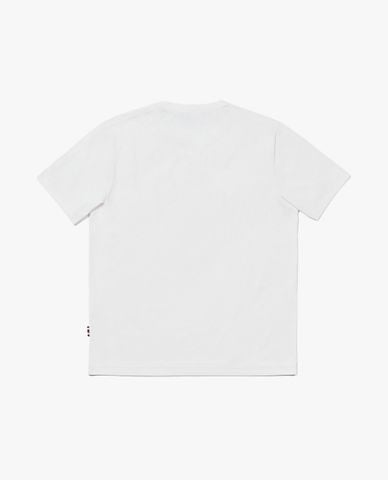  FILA - Áo thun unisex cổ tròn tay ngắn Graphic 