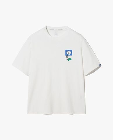  FILA - Áo thun unisex tay ngắn Public Summer Graphic 