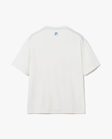  FILA - Áo thun unisex tay ngắn Public Summer Graphic 