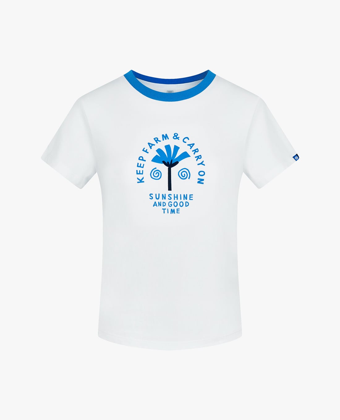 FILA - Áo thun nữ cổ tròn tay ngắn Summer Graphic