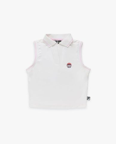  FILA - Áo sát nách nữ phối viền Fila x Sea Artist 