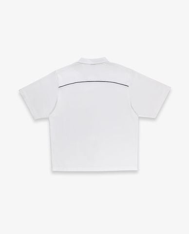  FILA - Áo polo unisex cổ bẻ tay ngắn Heritage 