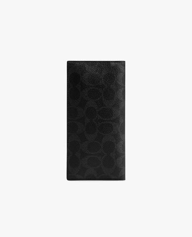  COACH - Ví nam dáng dài Breast Pocket In Signature Canvas 