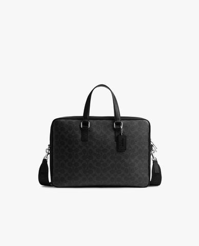  COACH - Cặp xách nam phom chữ nhật Caden 