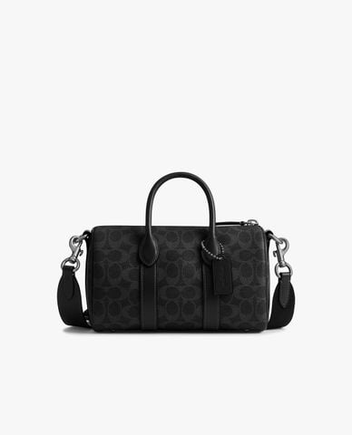  COACH - Túi đeo chéo nam Compass 25 In Signature Canvas 