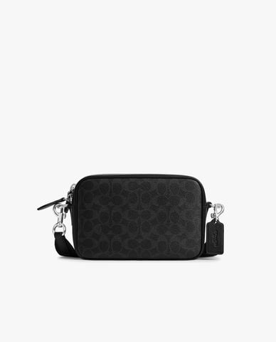  COACH - Túi đeo chéo nam Radio Camera In Signature Canvas 
