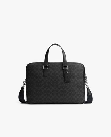  COACH - Cặp xách nam phom chữ nhật Caden 