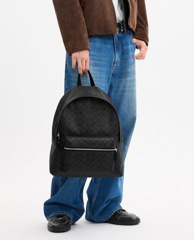  COACH - Balo nam phom chữ nhật Ridgewood 