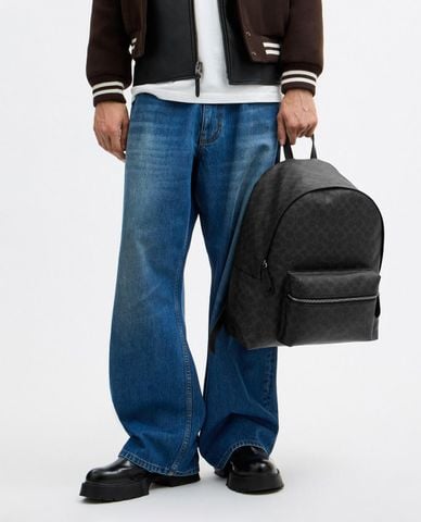  COACH - Balo nam phom chữ nhật Ridgewood 