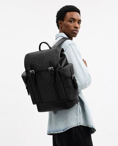  COACH - Balo nam phom chữ nhật Hitch 