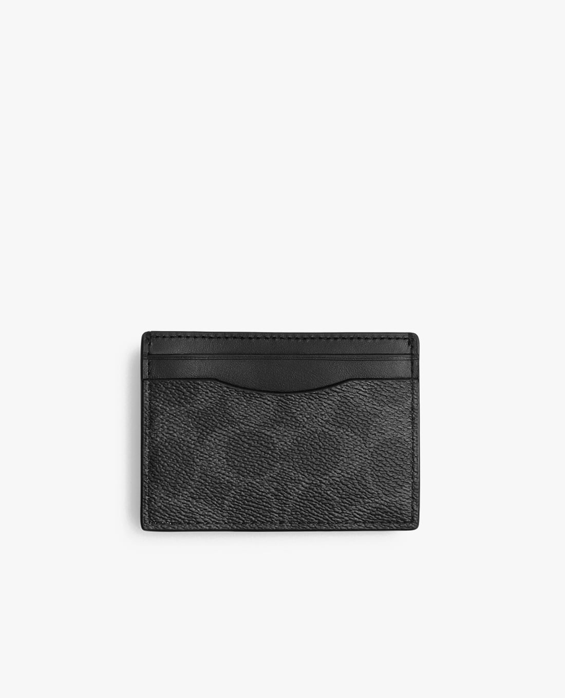 COACH - Ví đựng thẻ nam Money Clip In Signature Canvas