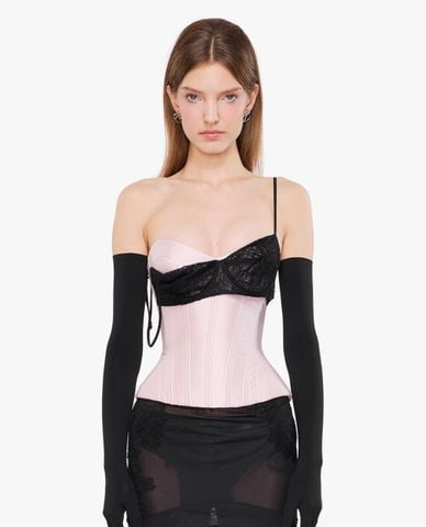  FANCì CLUB - Áo corset nữ hai dây phối bra Uncladding 