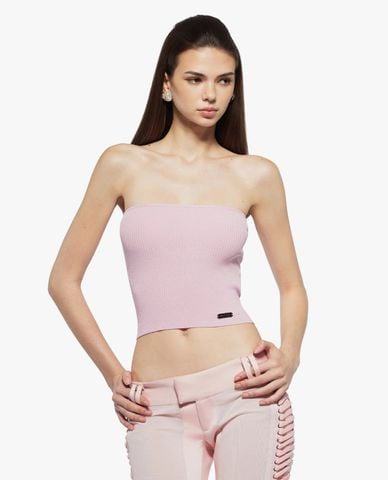  FANCì CLUB - Áo kiểu nữ dệt kim dáng quây phom ôm 