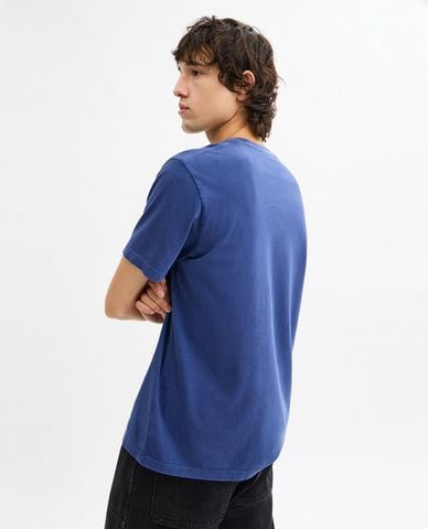  COACH - Áo thun nam cổ tròn tay ngắn Garment Washed Dinosaur 