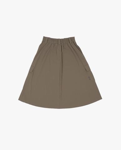  PAUL FRANK - Chân váy chữ A midi phối túi hộp 