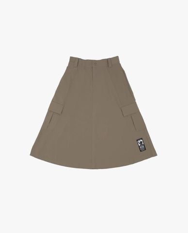  PAUL FRANK - Chân váy chữ A midi phối túi hộp 