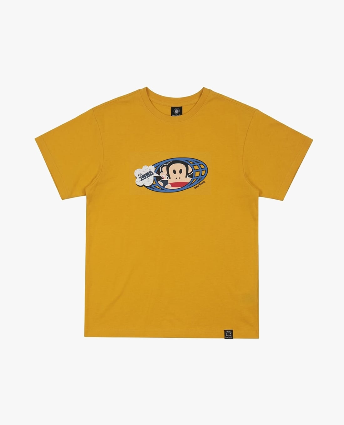PAUL FRANK - Áo thun unisex cổ tròn tay ngắn in hình Julius