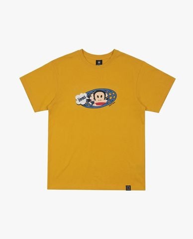  PAUL FRANK - Áo thun unisex cổ tròn tay ngắn in hình Julius 